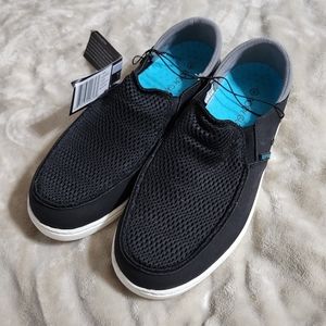 Body Glove Black Slip On Water Shoes Aruba Black Scuba Blue Womens Size 9